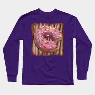 Donut and Bacon Long Sleeve T-Shirt